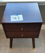 SAFAVIEH 2-DRAWER NIGHTSTAND