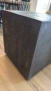 SQUARE WOOD END TABLE