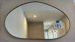 GOLD FRAMED WALL MIRROR