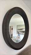 ROUND WALL MIRROR - BLACK
