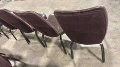 (4) STACKING BANQUET CHAIRS