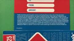 (2) DOMINO'S $25 GIFT CARDS ($50 TOTAL VALUE)