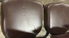 (4) STACKING BANQUET CHAIRS