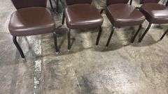 (4) STACKING BANQUET CHAIRS