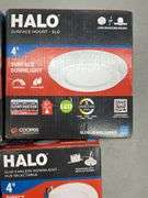 (5) HALO 4" LIGHTS IN BOXES