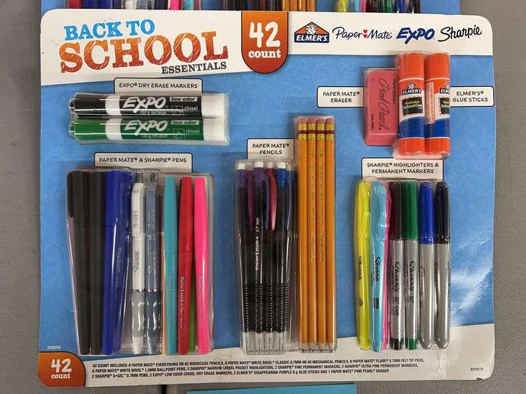 (3) BACK TO SCHOOL ESSENTIALS STATIONARY SETS - Earl's Auction Company