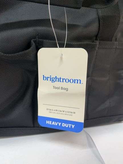 (6) NEW BRIGHTROOM 35-POCKET HEAVY DUTY TOOL BAGS