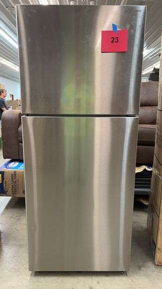 PRE-OWNED SAMSUNG 18.0CU FT REFRIGERATOR