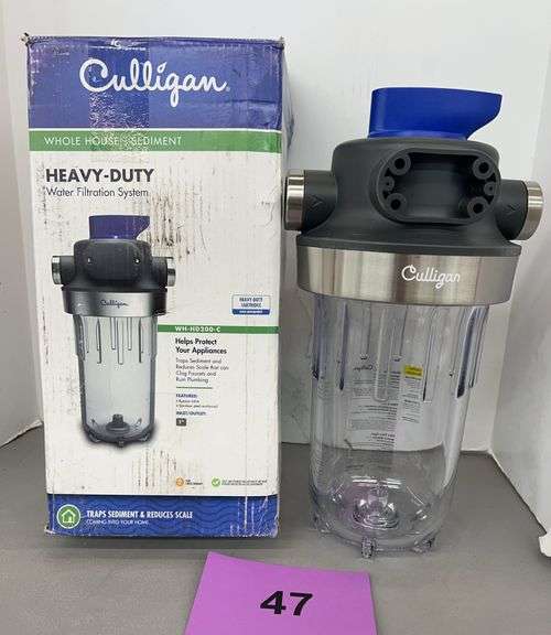 CULLIGAN WATER FILTRATION SYSTEM W/ BOX