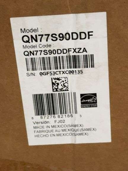 SAMSUNG 77" OLED 4K SMART TV IN BOX