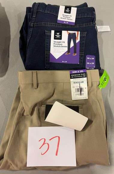 (2) MENS PANTS SIZE 36X29