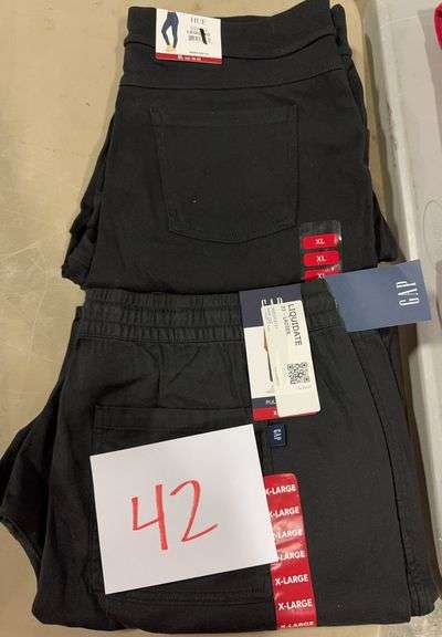 (2) WOMENS PANTS SIZE XL