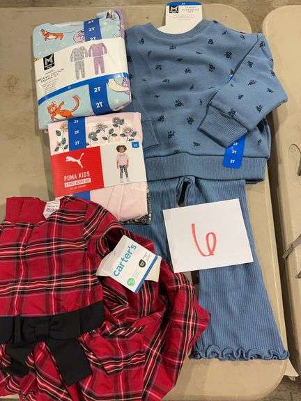 4PC GIRLS CLOTHING LOT SIZE 2T