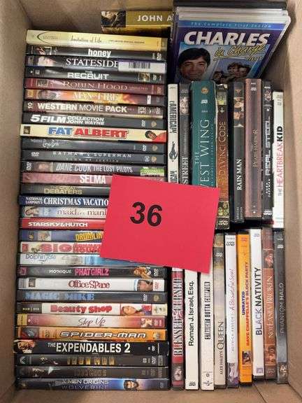 APPROX 50 ASSORTED DVDS