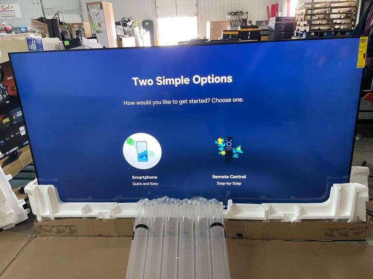 SAMSUNG 85" QLED 4K SMART TV IN BOX