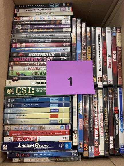 APPROX 50 ASSORTED DVDS