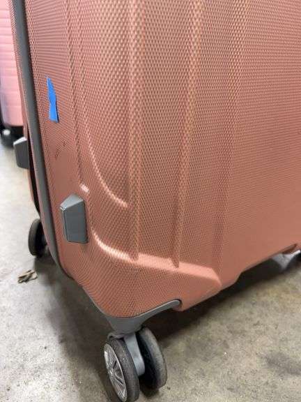 AS IS - GABBIANO HARDSHELL CHECK LUGGAGE - PINK