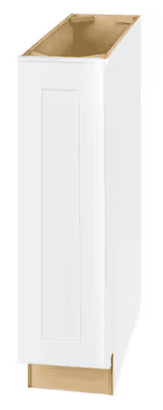 9" BASE CABINET IN BOX - ALPINE WHITE