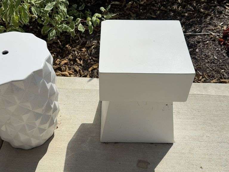 (3) OUTDOOR PLANT STANDS