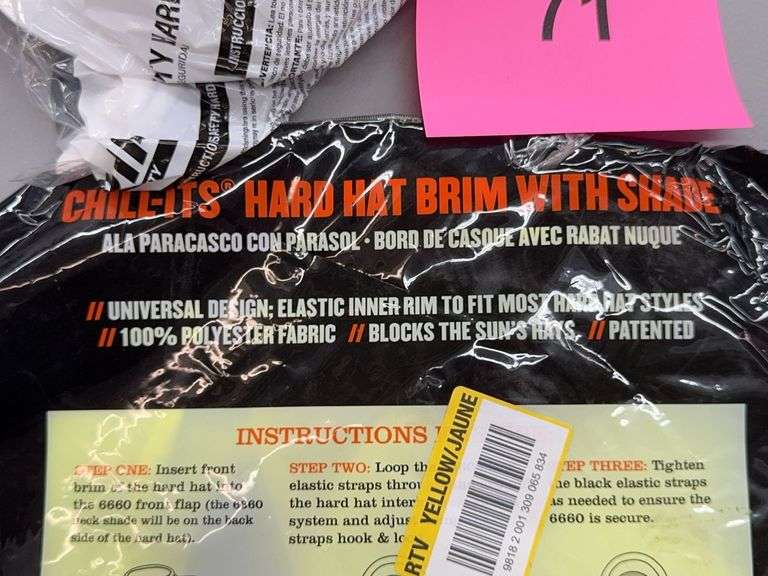 4PC HARD HAT LOT - SEE PHOTOS