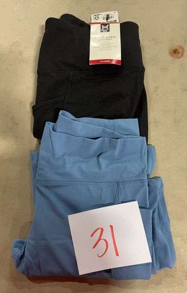 (2) WOMENS LEGGINGS SIZE XL