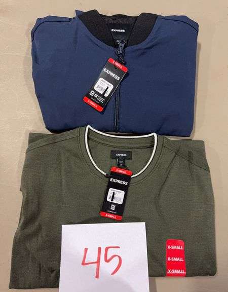 MENS EXPRESS JACKET & TOP SIZE XS