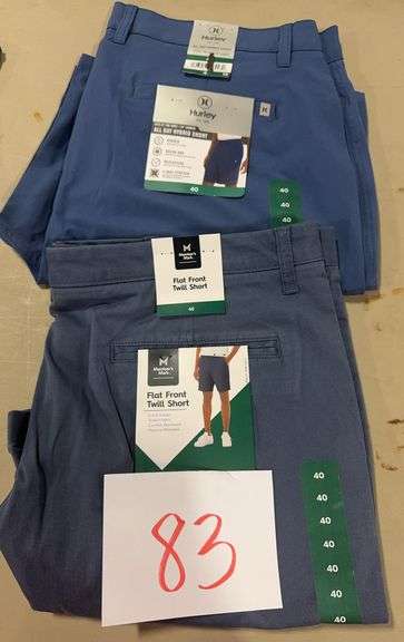 (2) MENS SHORTS SIZE 40