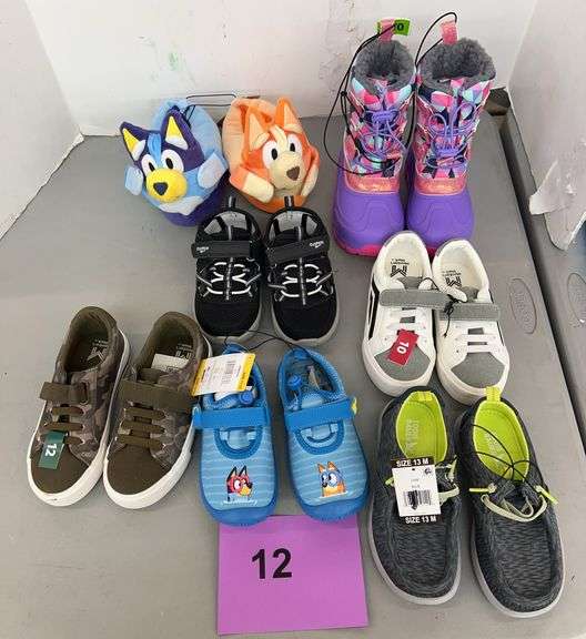 (7) PAIRS OF KIDS SHOES - ASSORTED SIZES