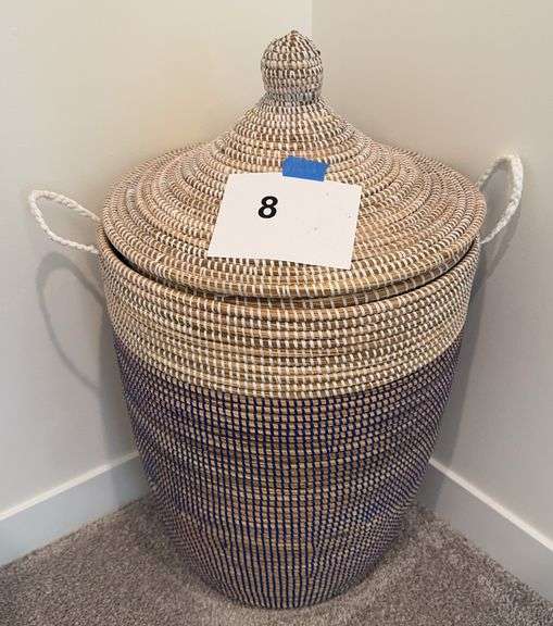 STORAGE BASKET W/ LID