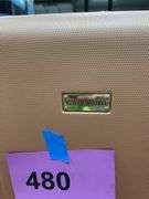 AS IS - GABBIANO HARDSHELL CHECK LUGGAGE - PINK