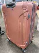 AS IS - GABBIANO HARDSHELL CHECK LUGGAGE - PINK
