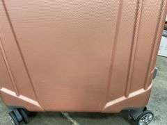 AS IS - GABBIANO HARDSHELL CHECK LUGGAGE - PINK