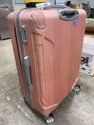 AS IS - GABBIANO HARDSHELL CHECK LUGGAGE - PINK