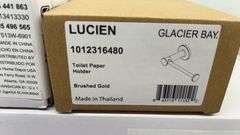 3PC GLACIER BAY LOT - FAUCETS & TOILET PAPER HOLDER