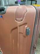 AS IS - GABBIANO HARDSHELL CHECK LUGGAGE - PINK