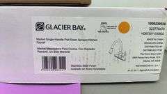 3PC GLACIER BAY LOT - FAUCETS & TOILET PAPER HOLDER