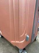 AS IS - GABBIANO HARDSHELL CHECK LUGGAGE - PINK