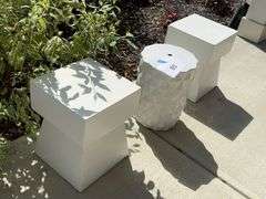 (3) OUTDOOR PLANT STANDS