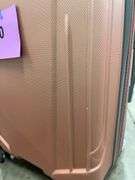 AS IS - GABBIANO HARDSHELL CHECK LUGGAGE - PINK