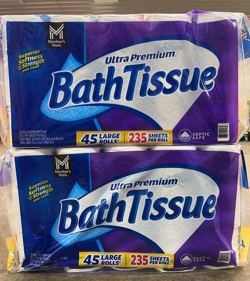 (2) PACKS OF TOILET PAPER