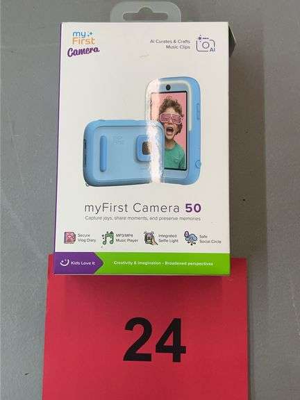 MY FIRST CAMERA 50 KIDS DIGITAL CAMERA BUNDLE IN BOX - Earl's Auction ...