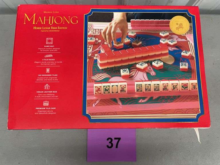 MAISON LUDE MAHJONG HORSE LUNAR YEAR EDITION IN BOX
