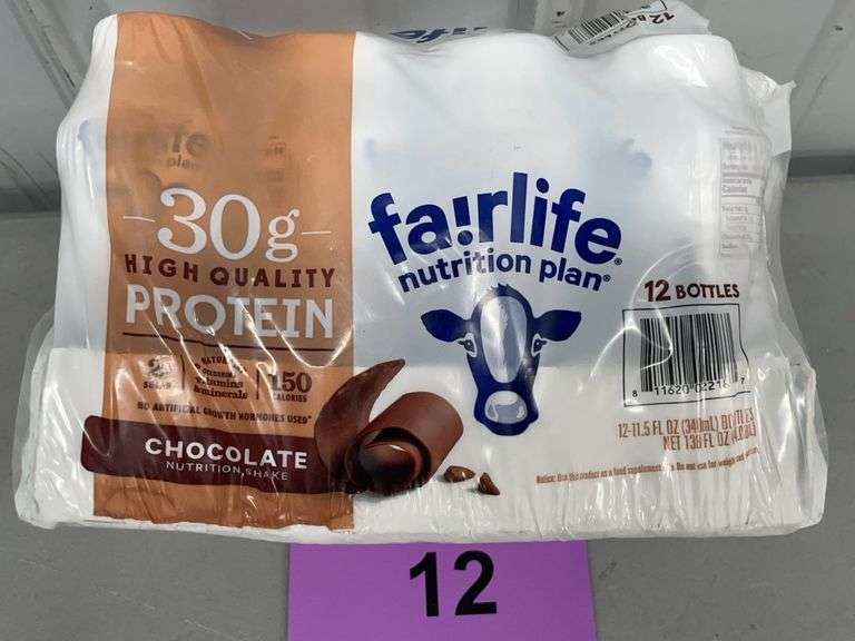 PACK OF FAIRLIFE CHOCOLATE PROTEIN SHAKES