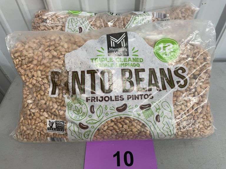 (2) BAGS OF PINTO BEANS