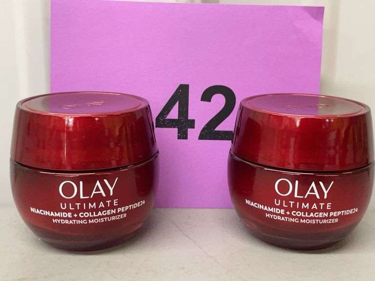 (2) OLAY ULTIMATE NIACINAMIDE + COLLAGEN HYDRATING MOISTURIZER