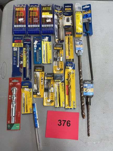 MISC LOT OF DRILL BITS