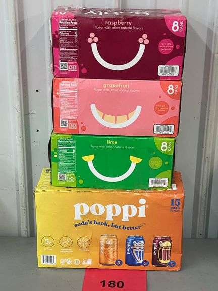 (4) PACKS OF BEVERAGES