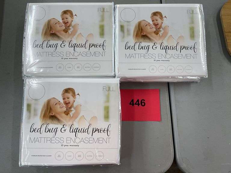 (3) FULL SIZE MATTRESS PROTECTORS