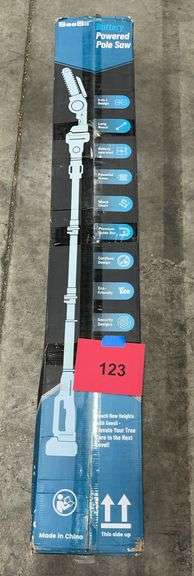 SEESII BATTERY POWERED POLE SAW IN BOX