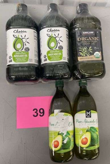 (5) BOTTLES OF COOKING OIL